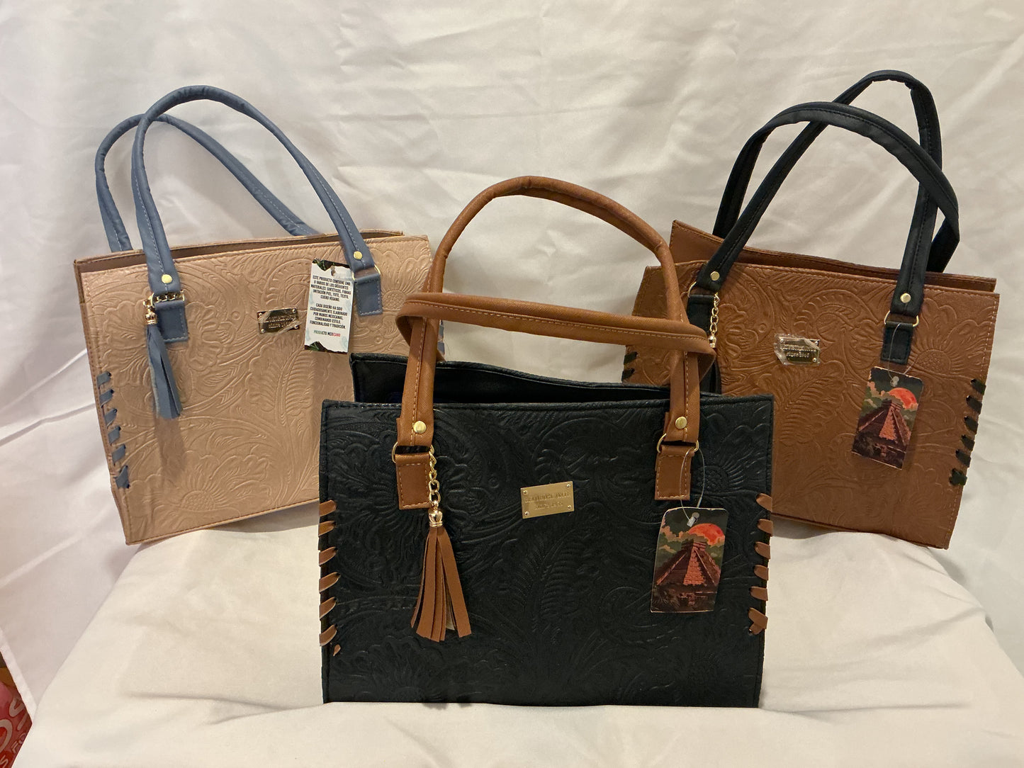 Large bag leather design