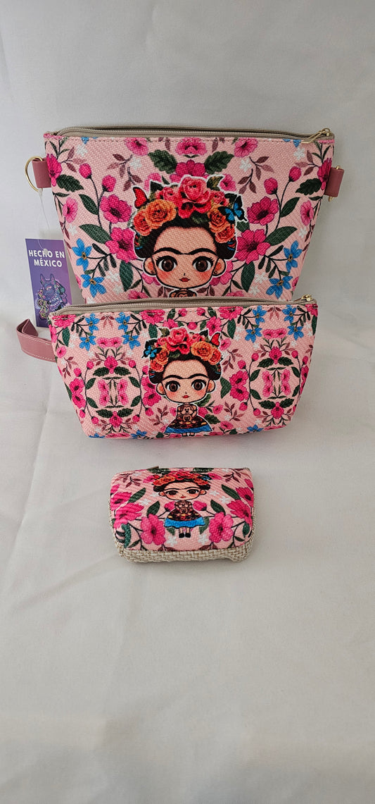 3 piece handbag Frita design